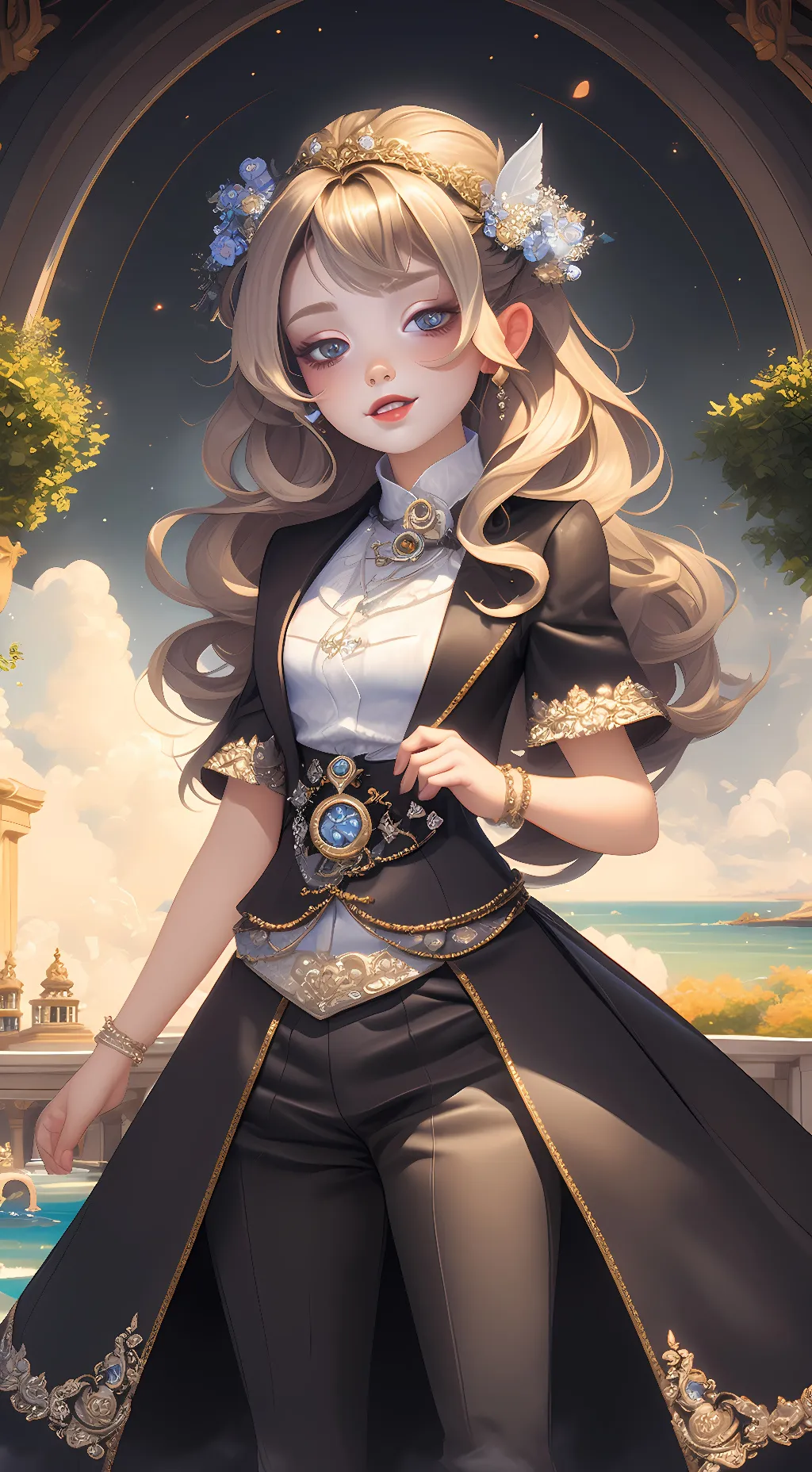 ai character: Abby background