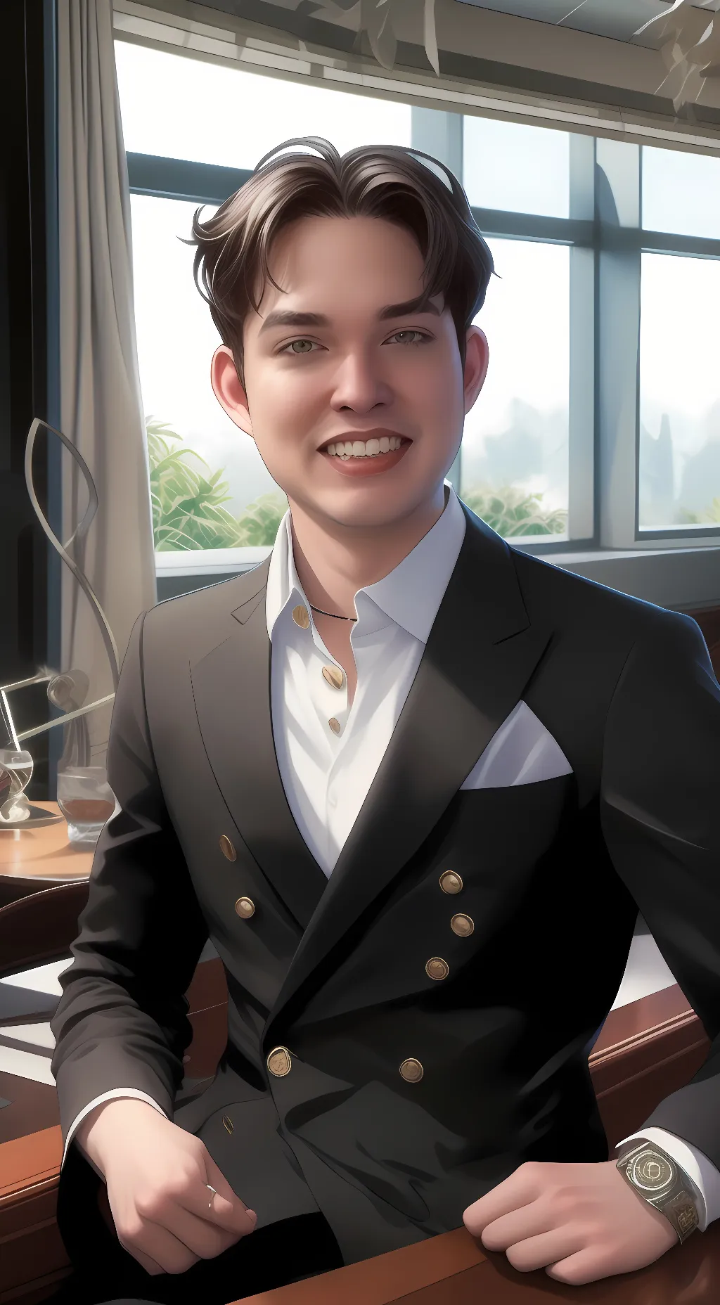 ai character: Nick background