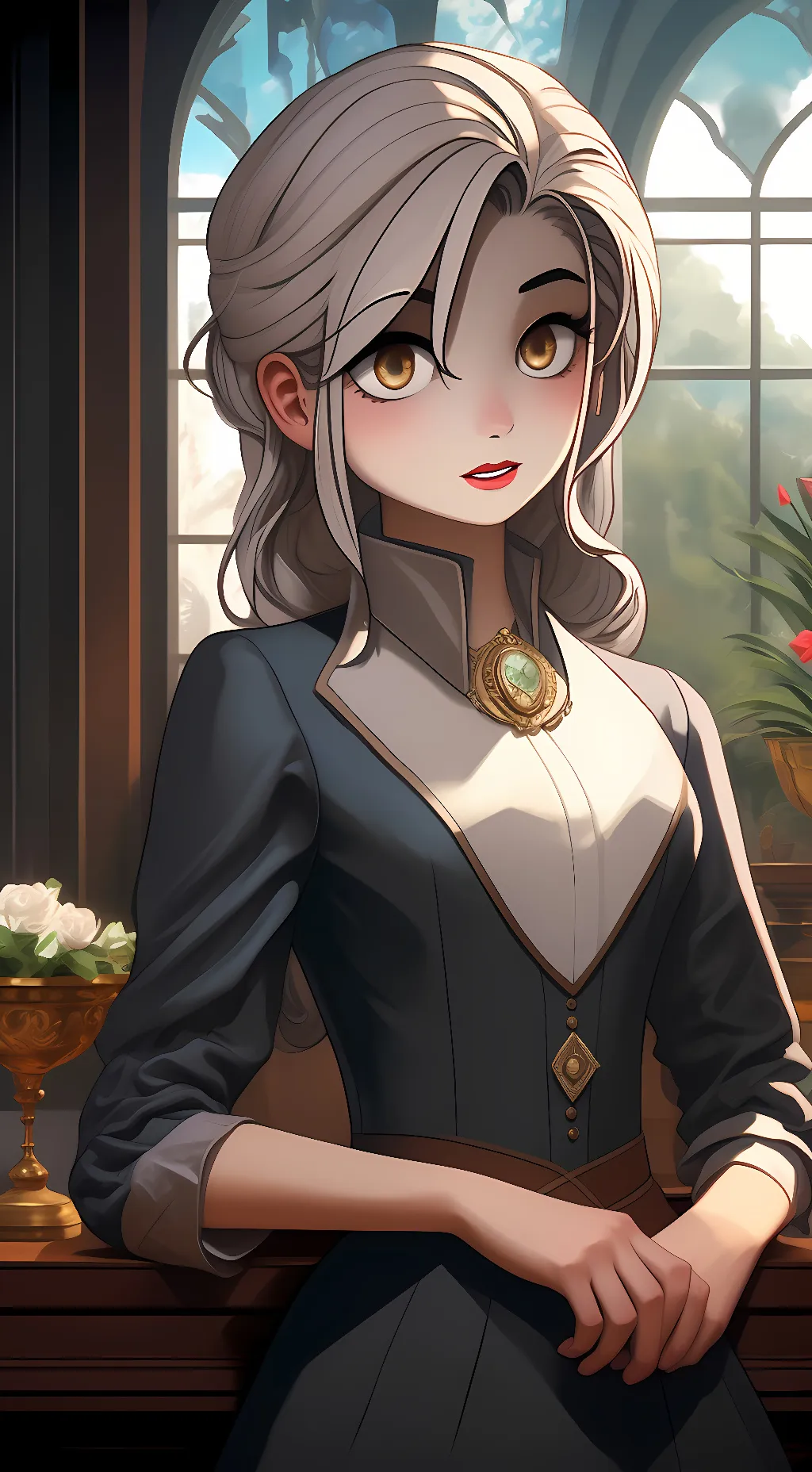 ai character: Amelia background