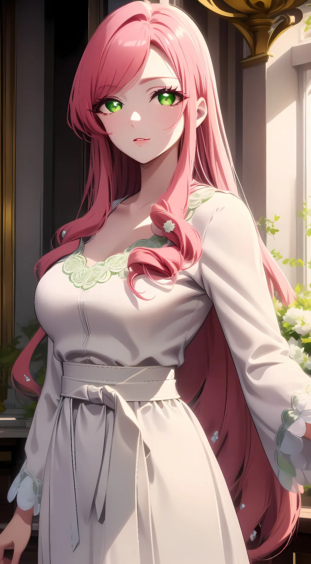 ai character: Hahari Hanazono background