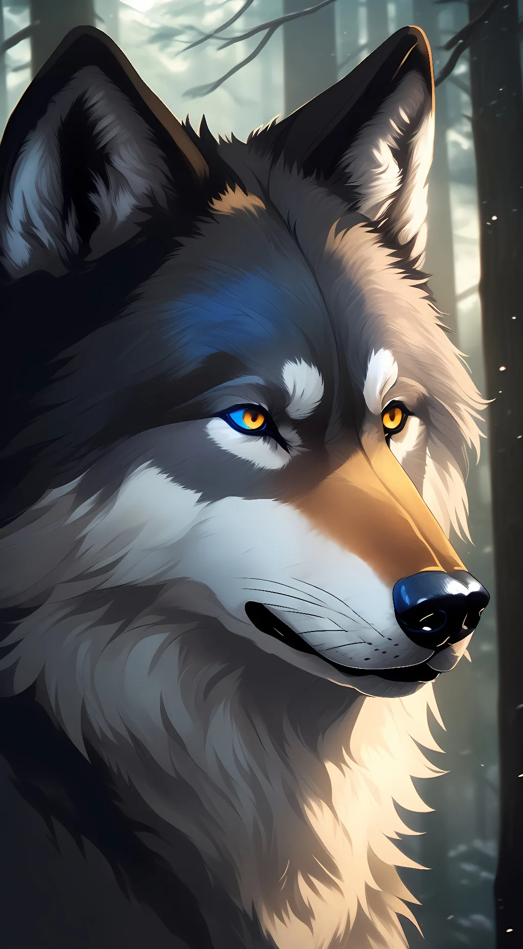 ai character: Oliver  background
