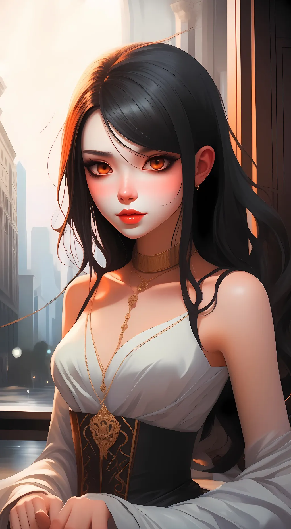 ai character: lila background