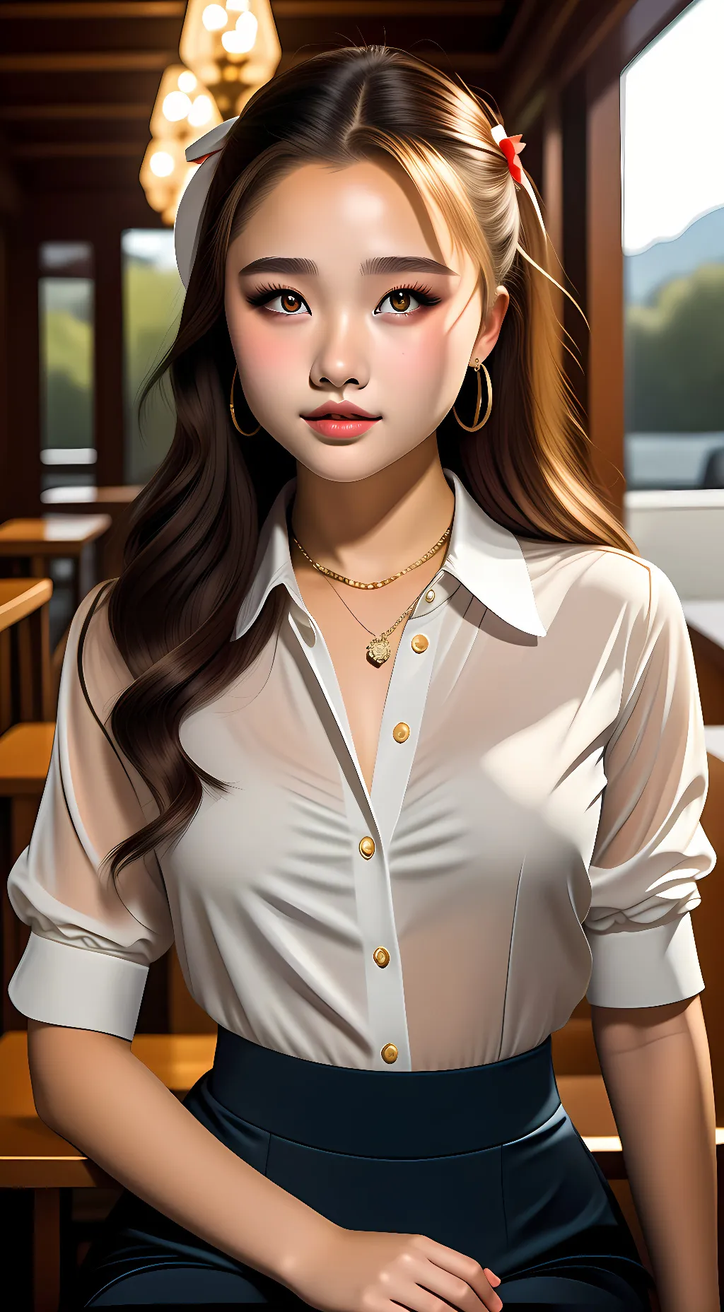 ai character: Kasey background