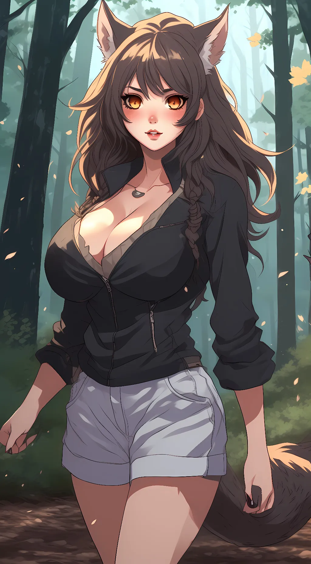 ai character: Kiara background