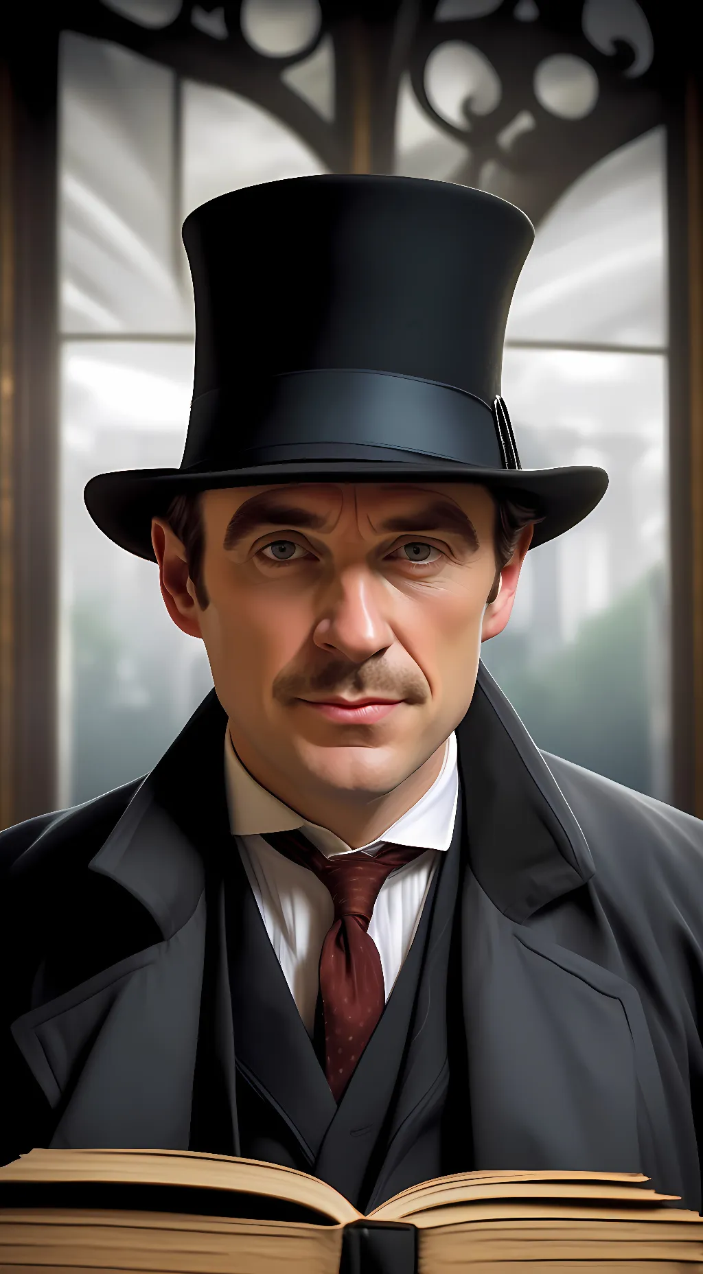 ai character: C. Augustie Dubin background