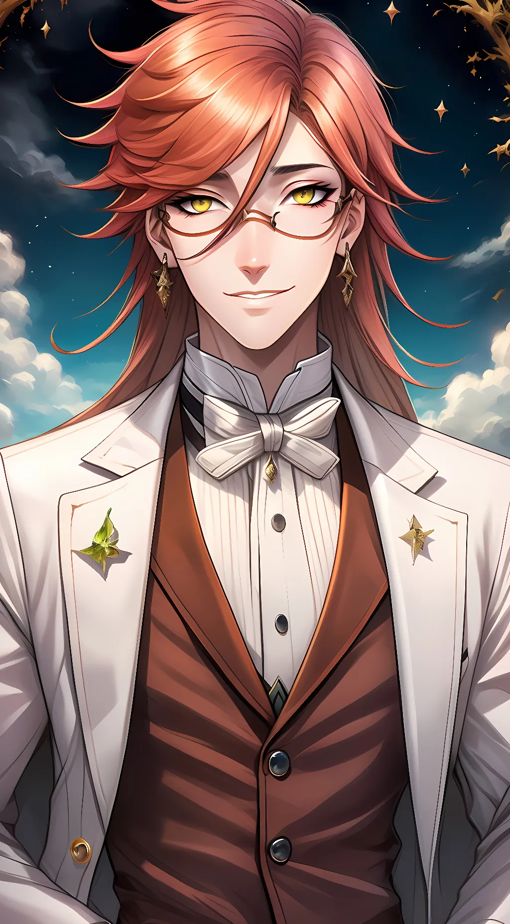 ai character: Grell sutcliff background