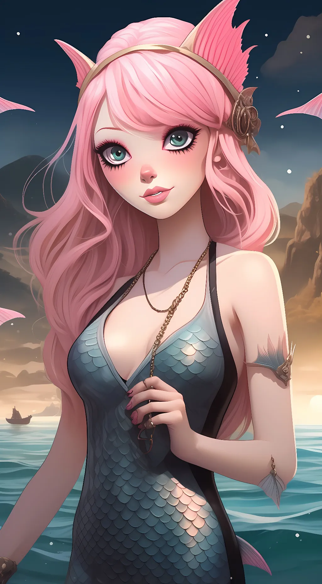 ai character: Mero background