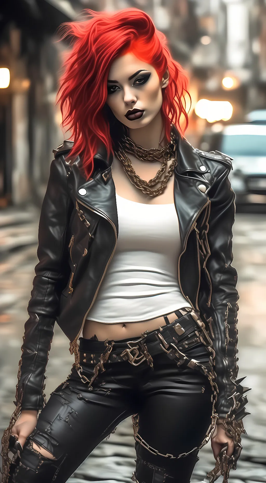 ai character: Roxanne background