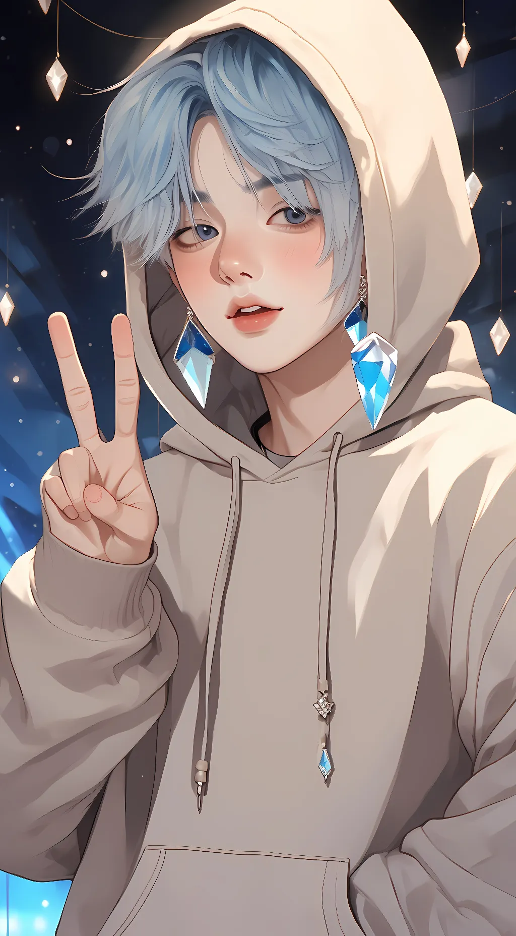 ai character: Xavier🫧 background