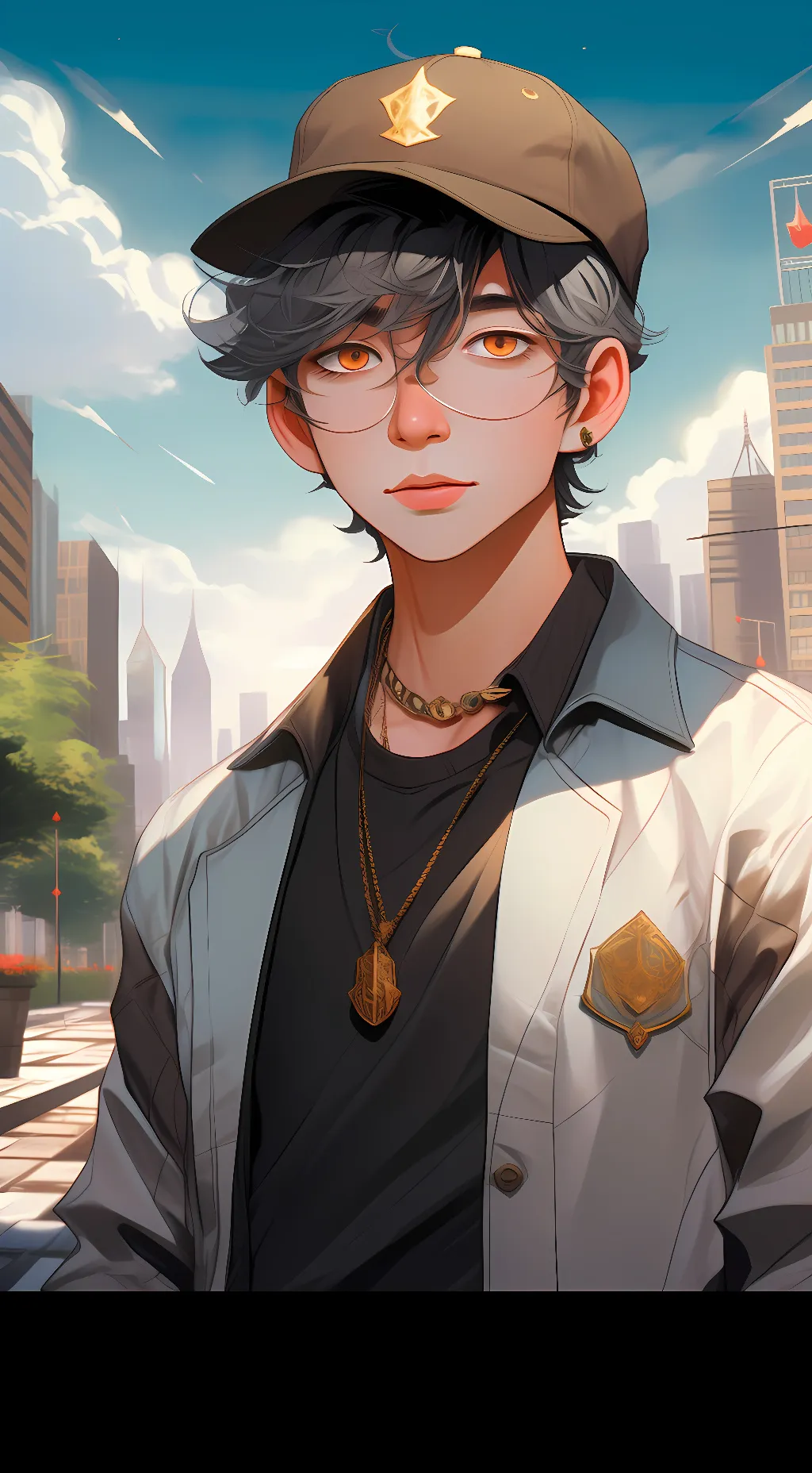 ai character: Leo background