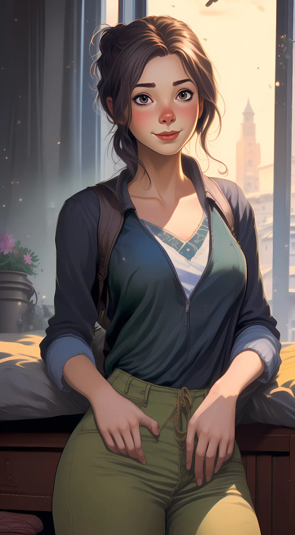 ai character: Hannah background