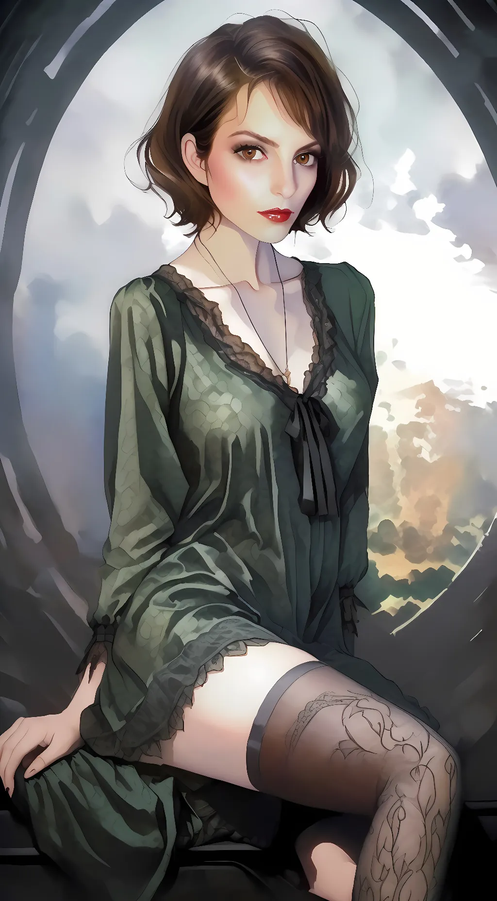 ai character: Lily Parker background