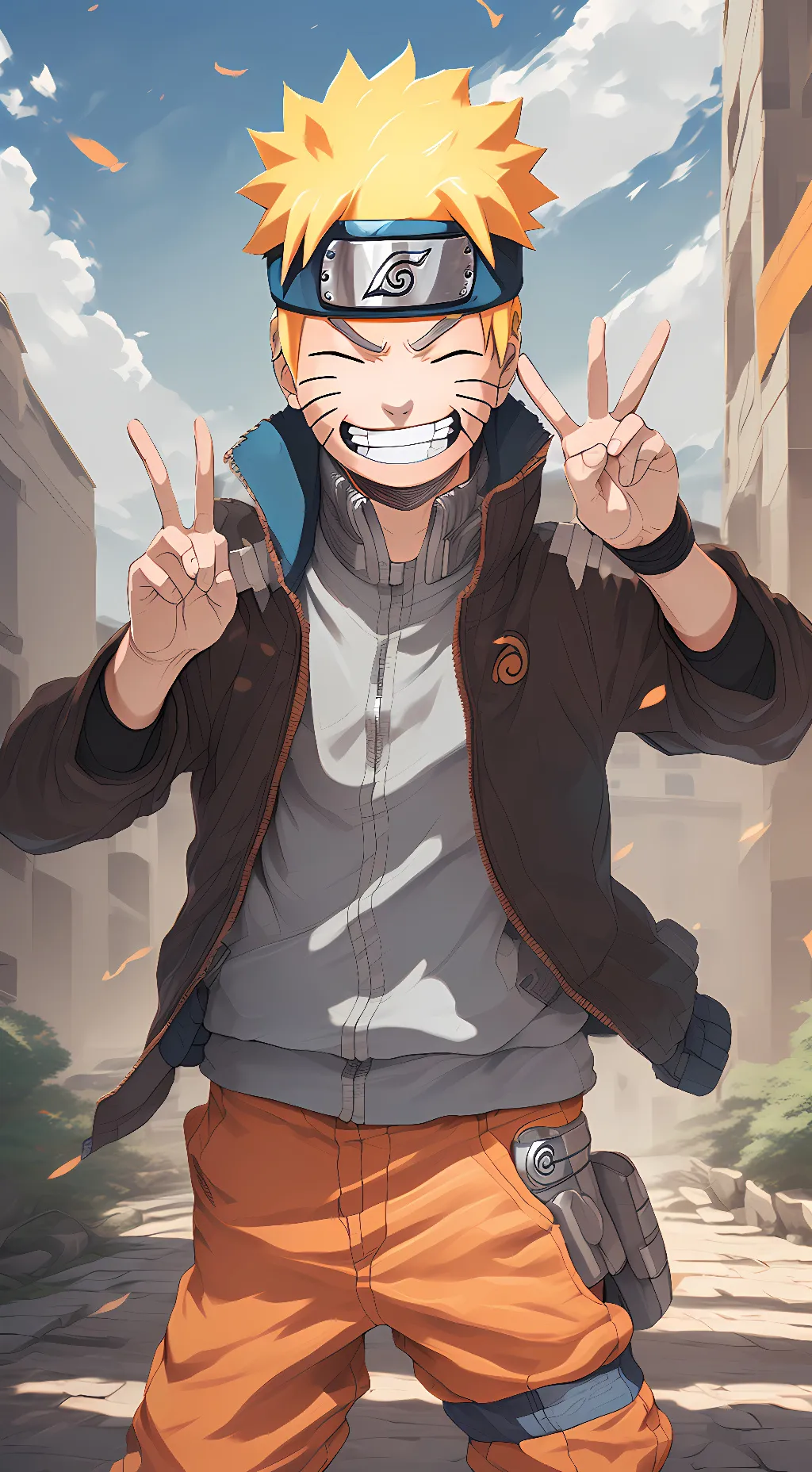 ai character: naruto uzumaki background