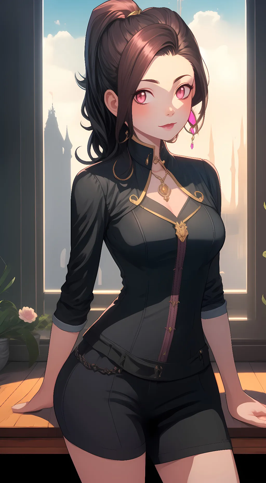 ai character: hashiras  background