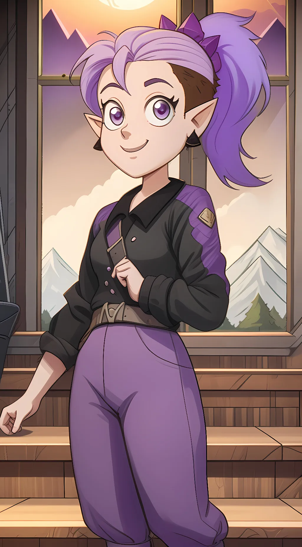 ai character: Amity Blight background