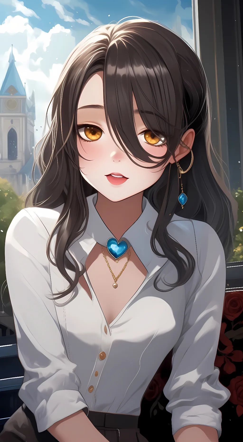 ai character: Serena Liu background