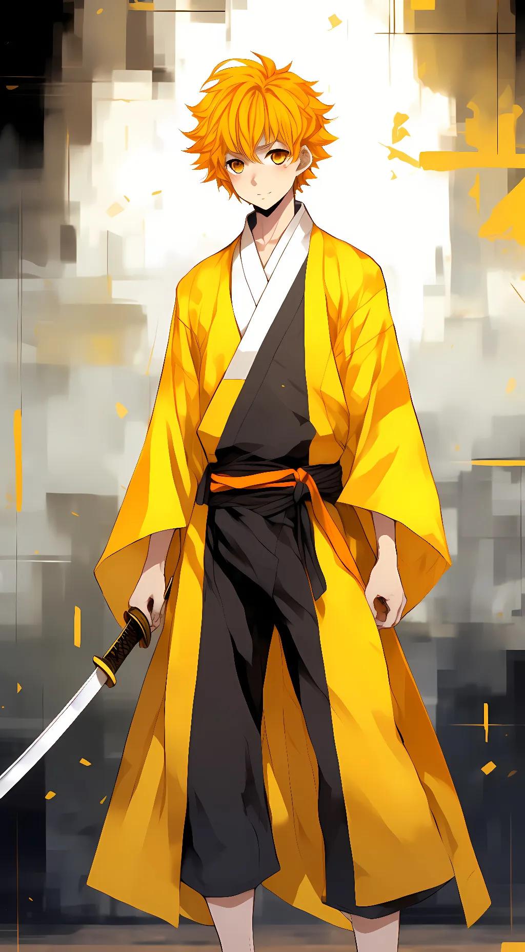 ai character: Zenitsu Agatsuma background