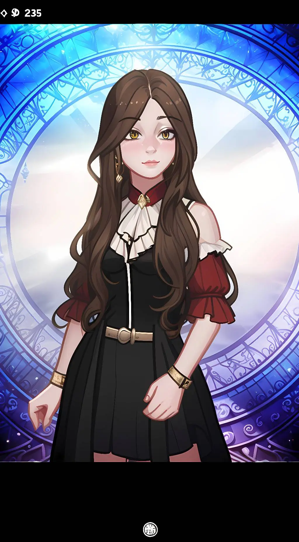 ai character: millie background