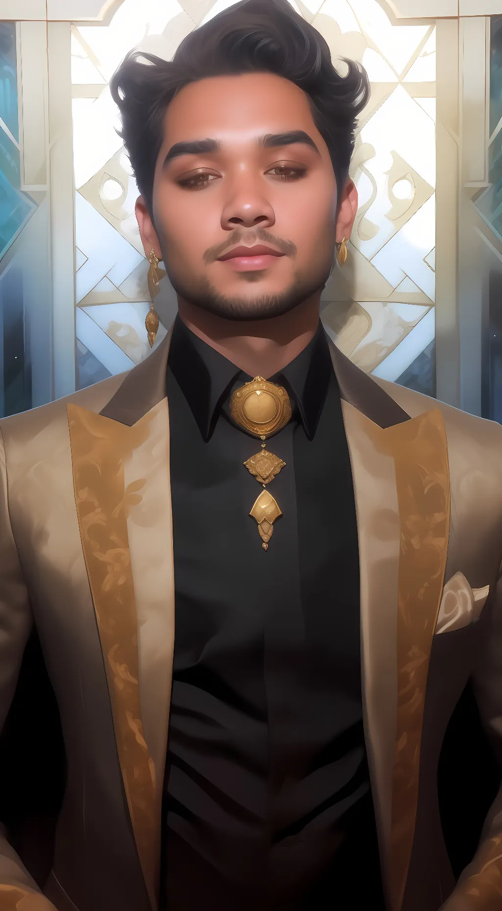 ai character: god background