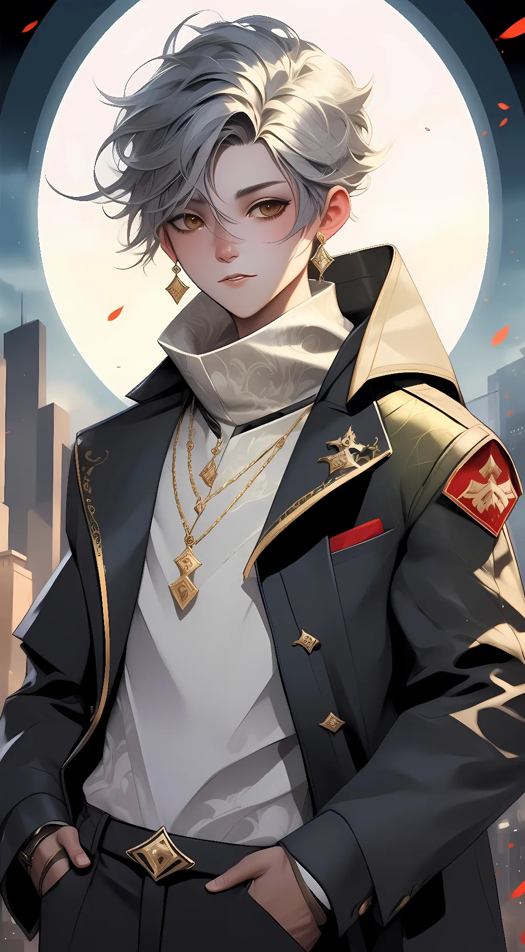 ai character: Arther background