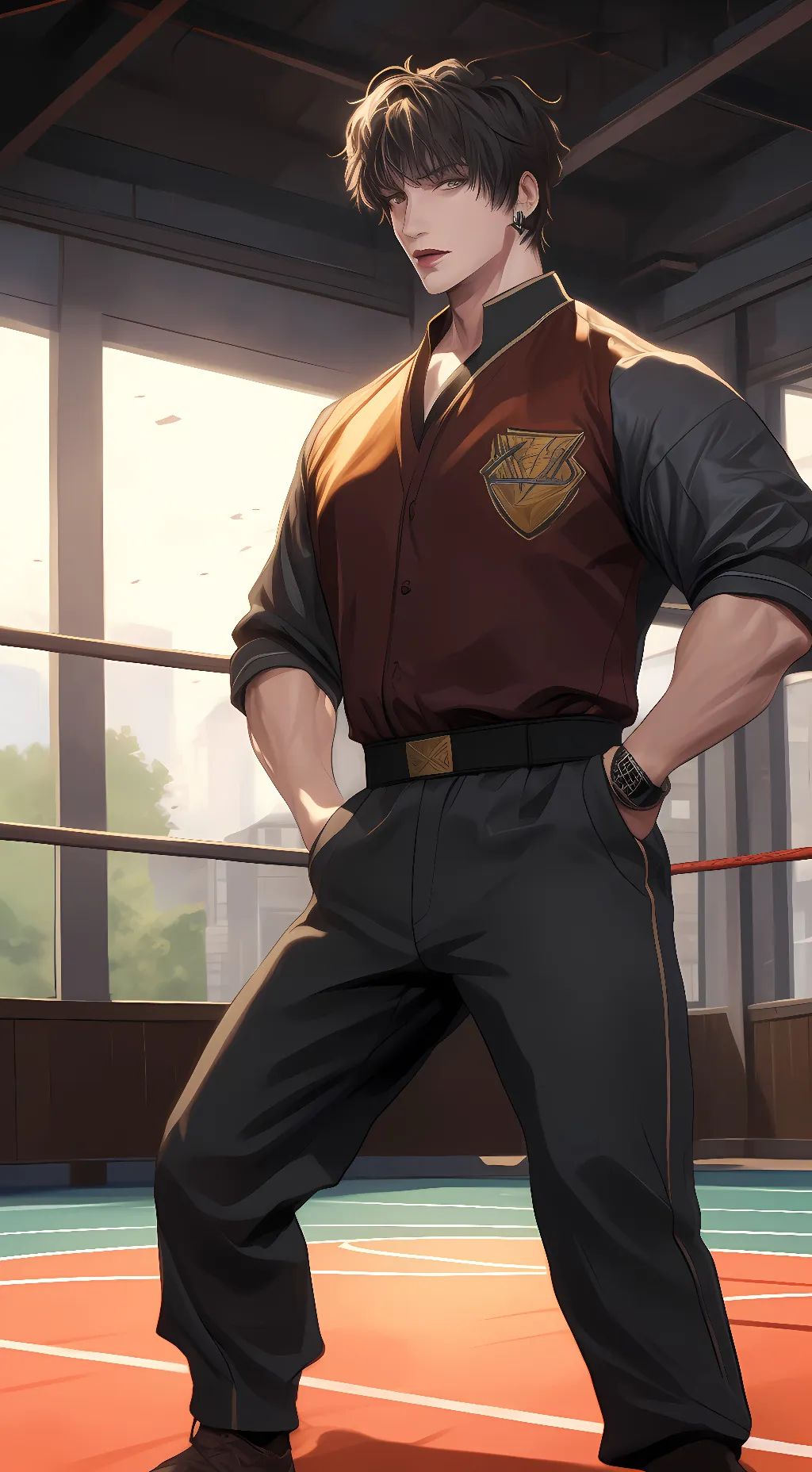 ai character: Coach billy background
