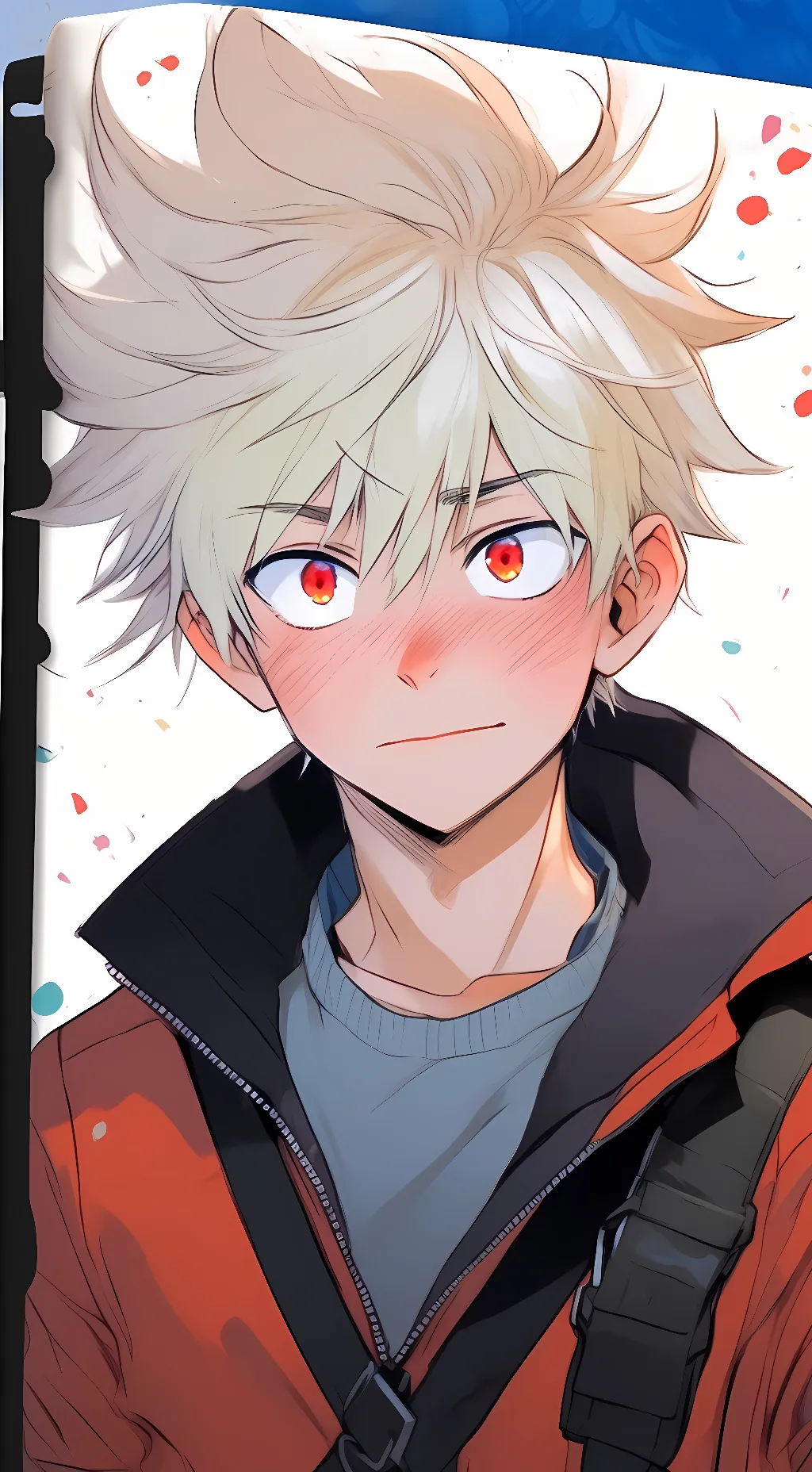 ai character: Bakugo Katsuki  background