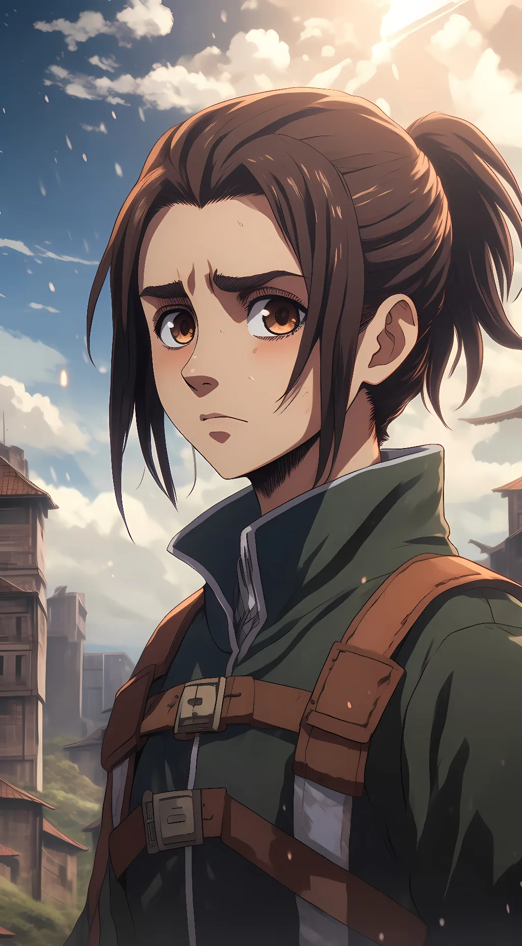 ai character: Gabi Braun background