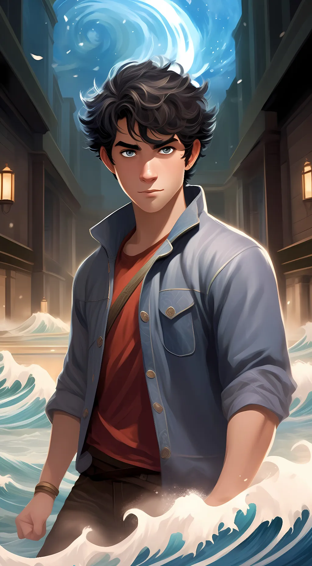 ai character: Percy Jackson background