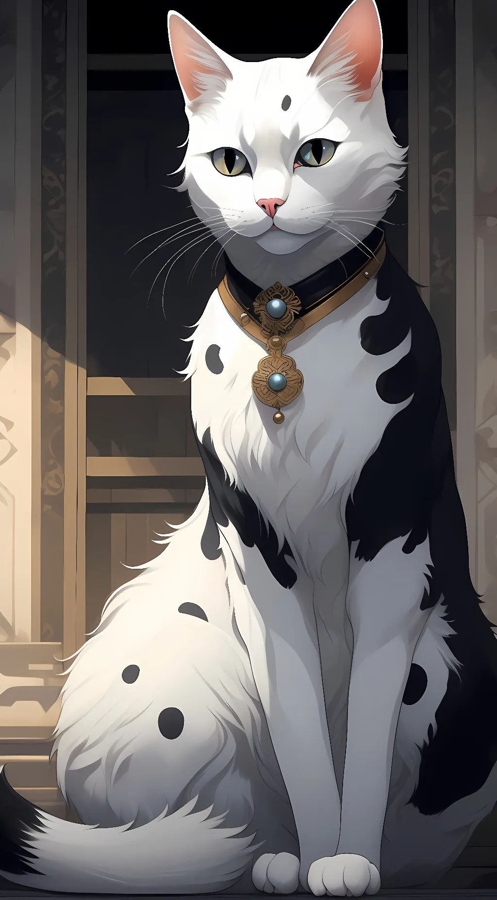 ai character: Snowberry background
