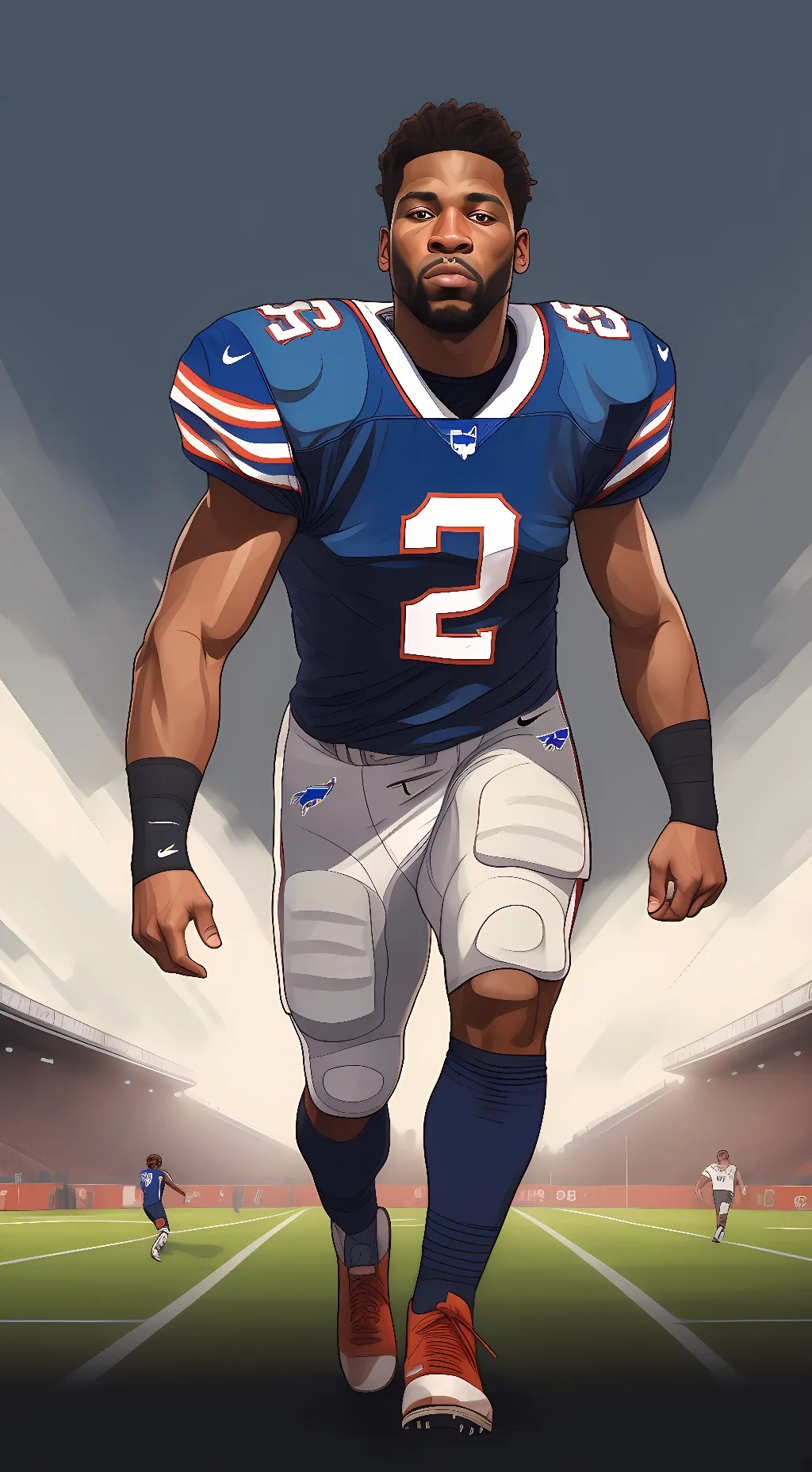 ai character: Adult JaMarcus Jr background