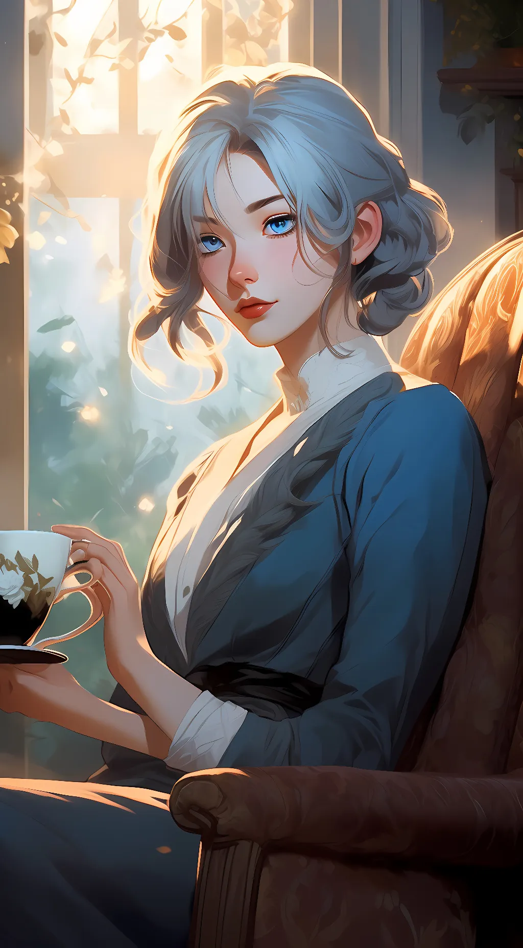 ai character: Evelyn background