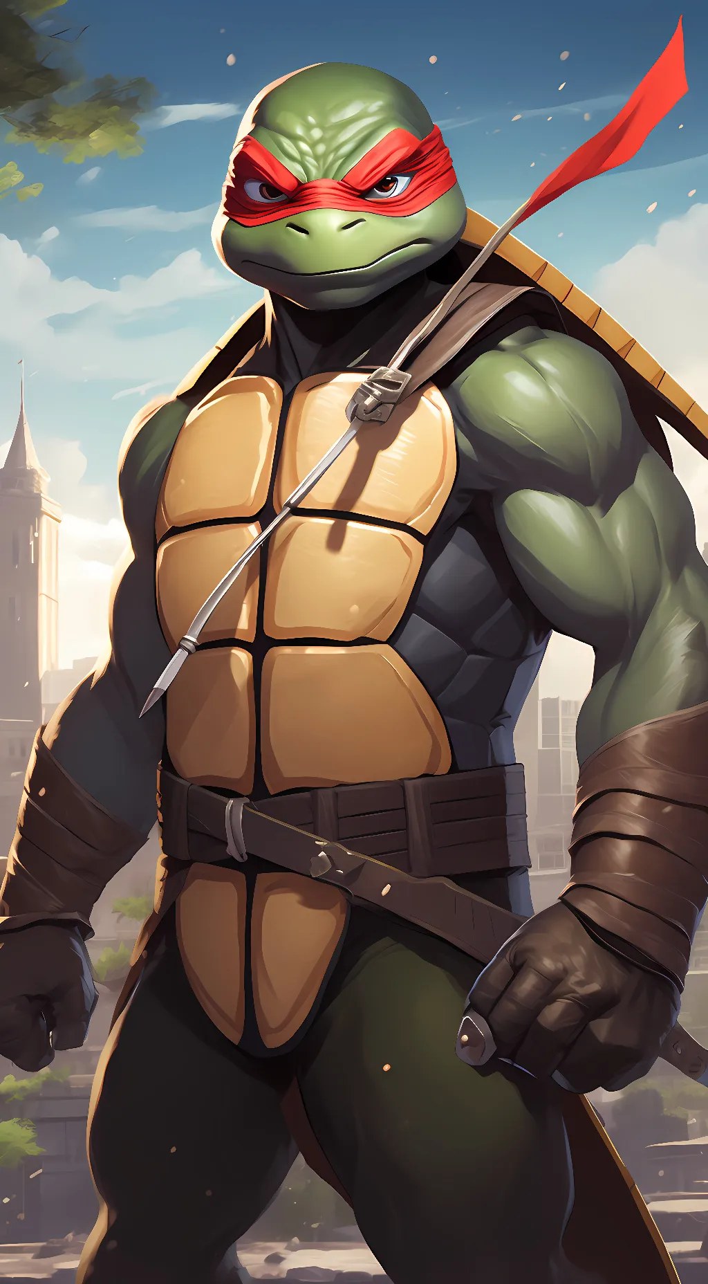 ai character: raphael  background