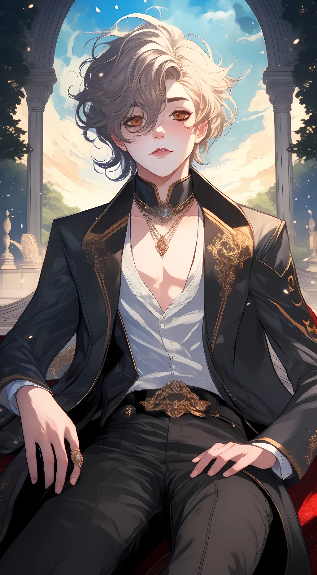 ai character: luffion background