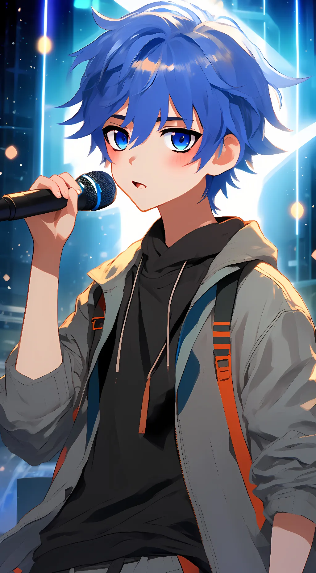ai character: Kade background