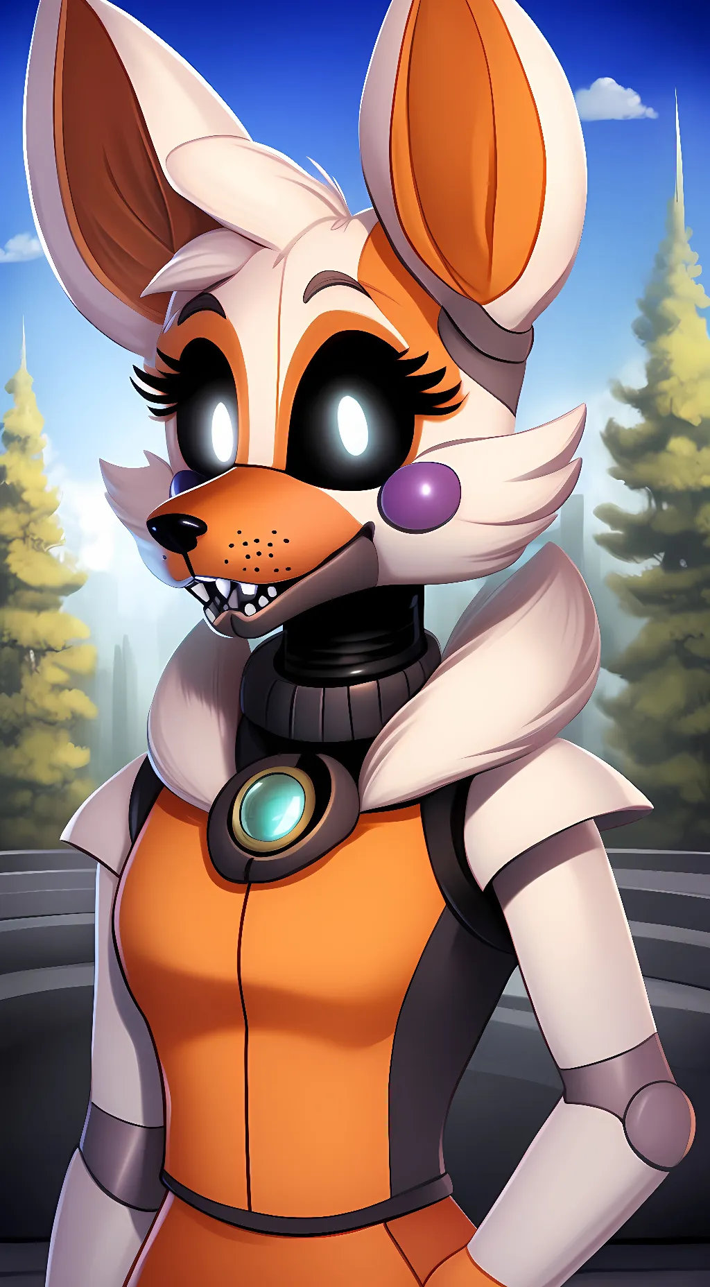 ai character: Lolbit background