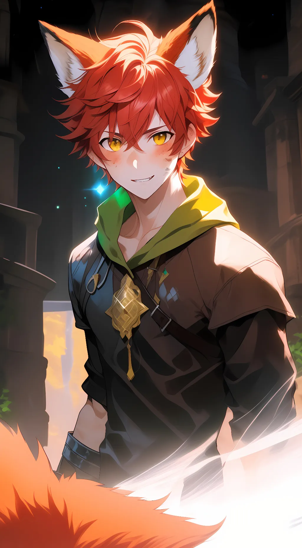 ai character: sly background