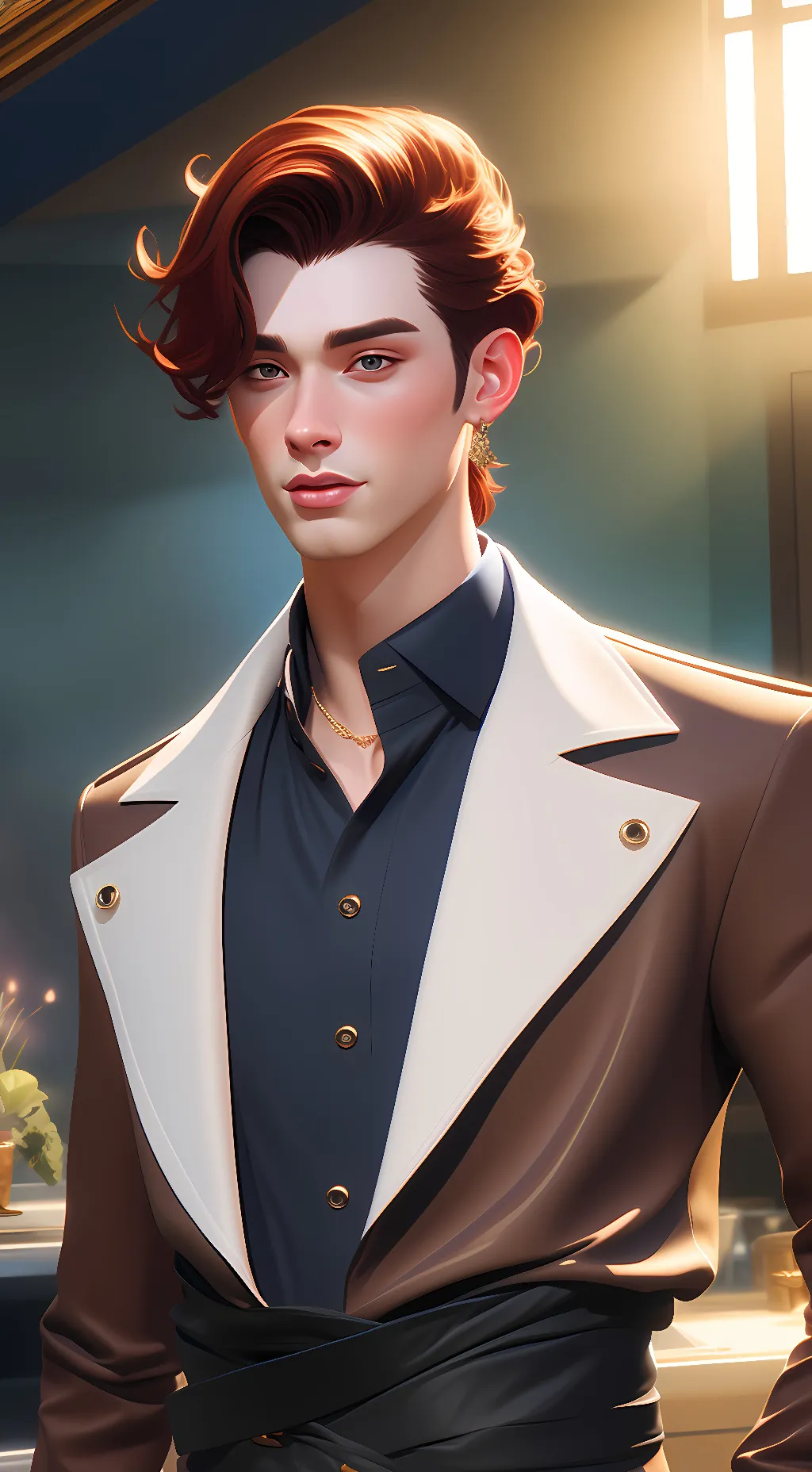 ai character: Andrew  background