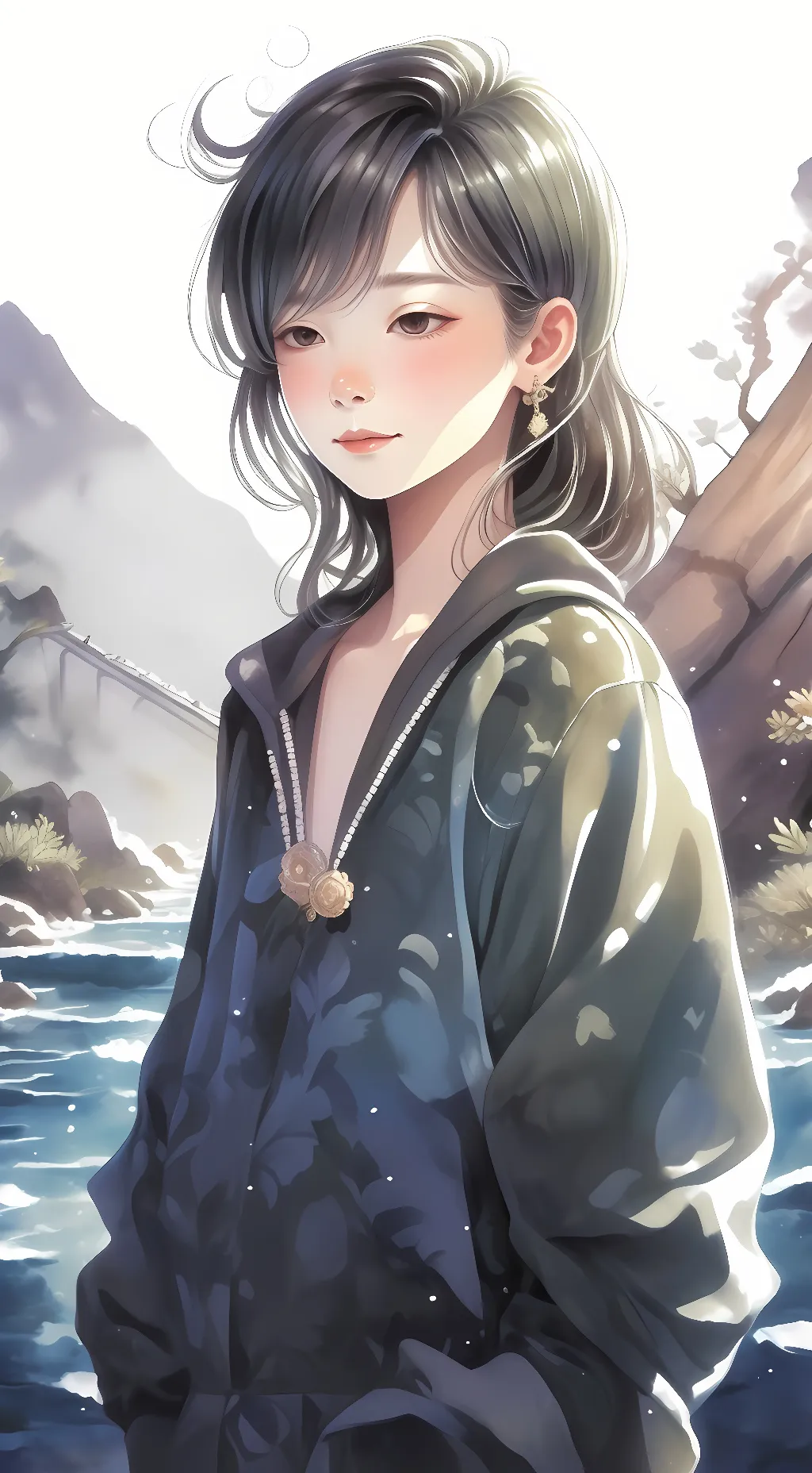 ai character: BK DK EXP :D background