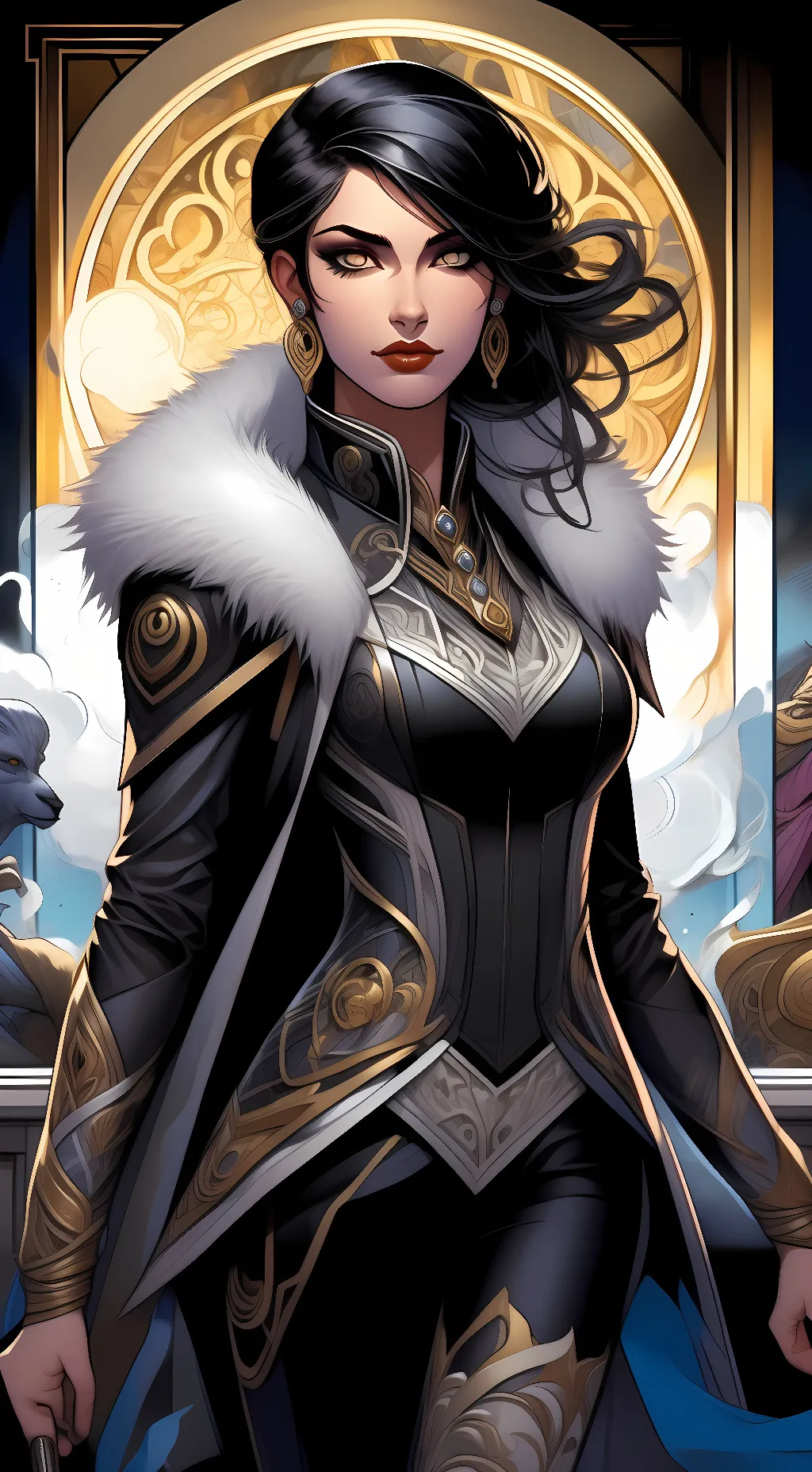 ai character: Raine background