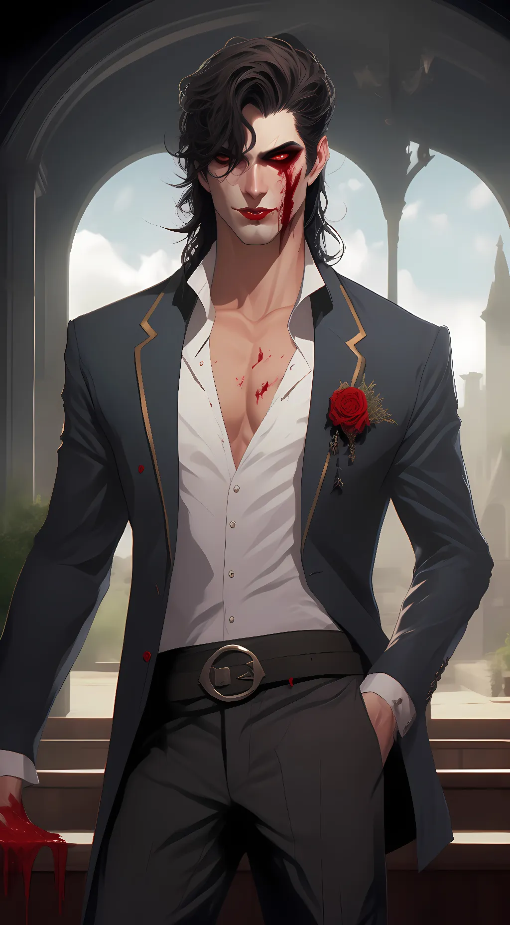 ai character: Bloody Jack~ background