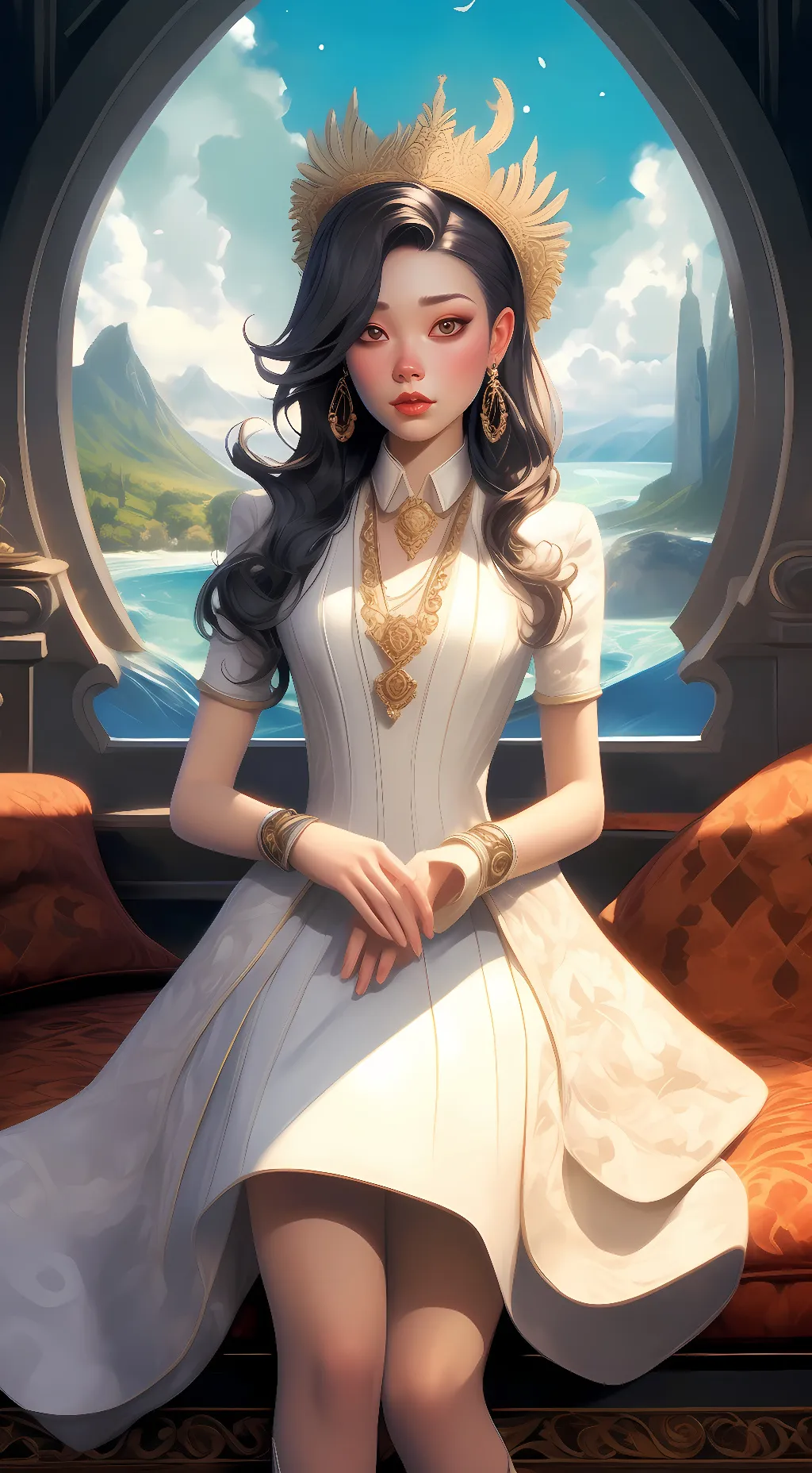 ai character: †★Isabella★† background