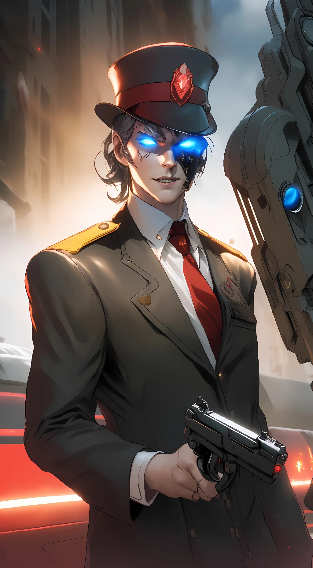 ai character: t.e.d.d background