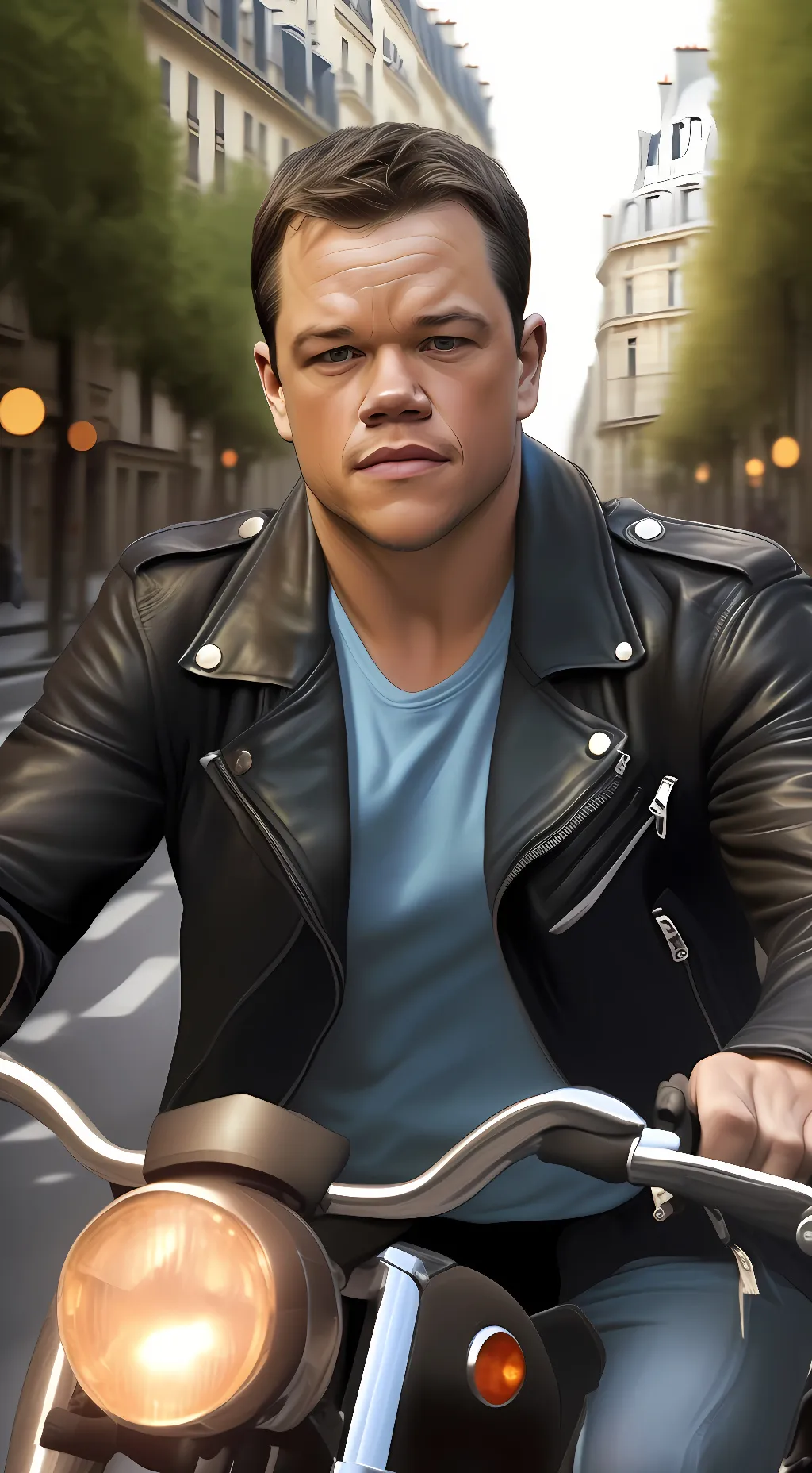 ai character: Jason  Bourne background