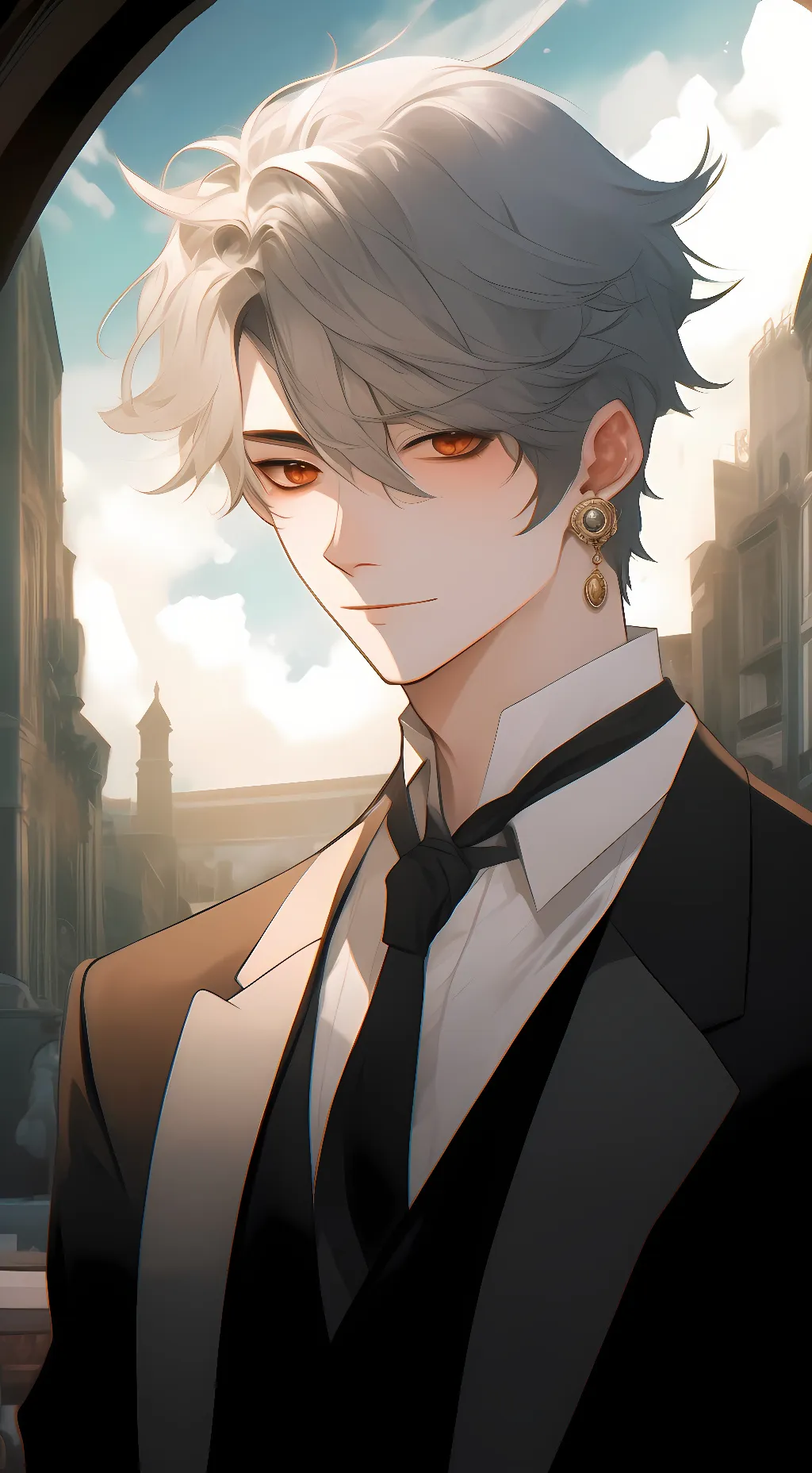 ai character: bakugo background