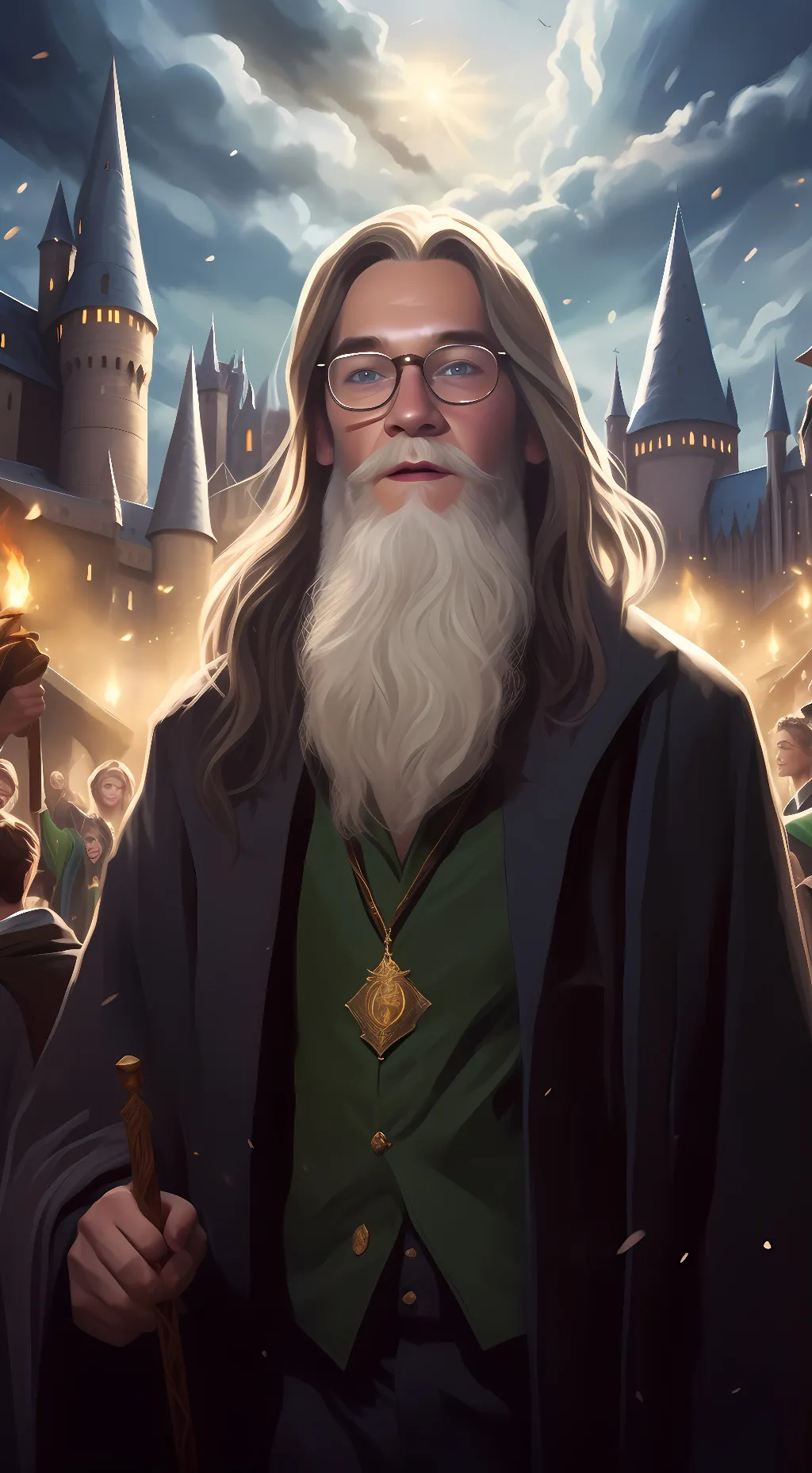 ai character: 🌟HOGWARTS 🌟 background