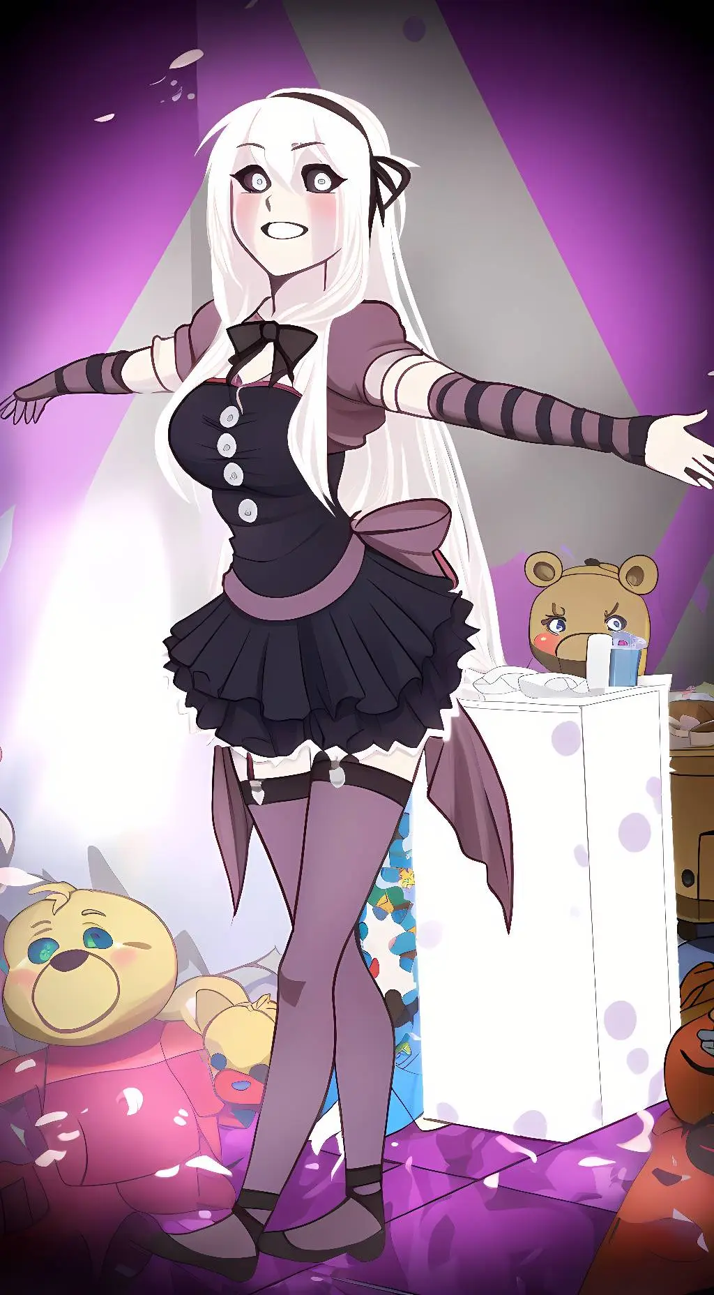 ai character: Marionette background