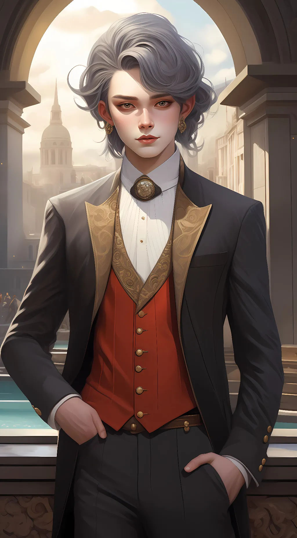 ai character: Mike  background