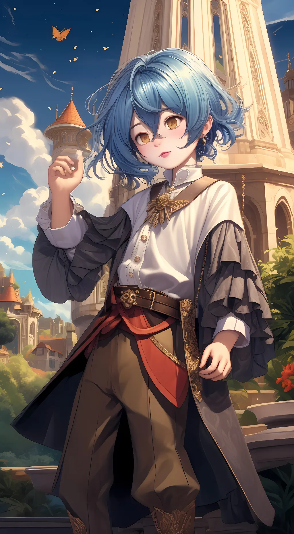 ai character: Toco  background