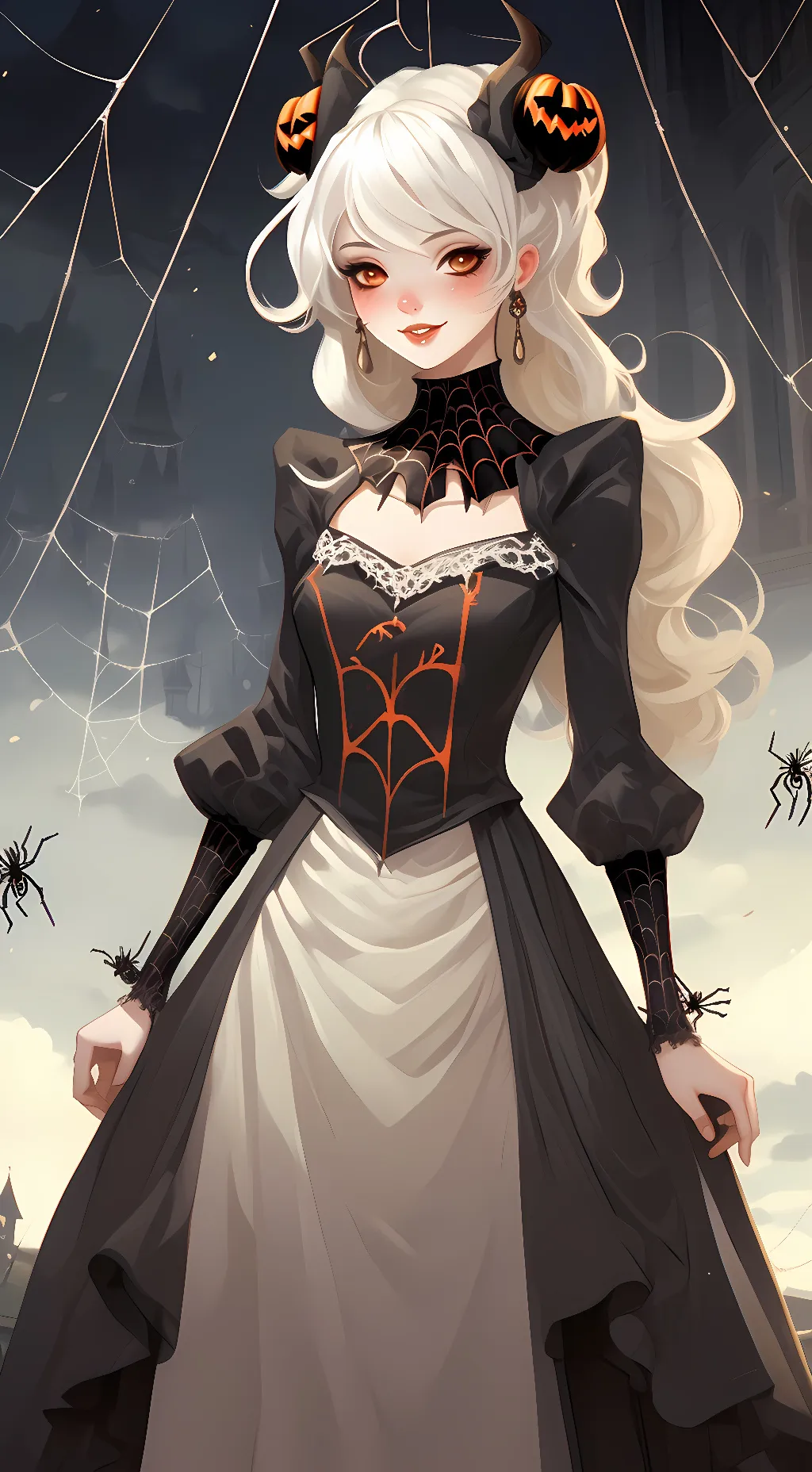 ai character: web background