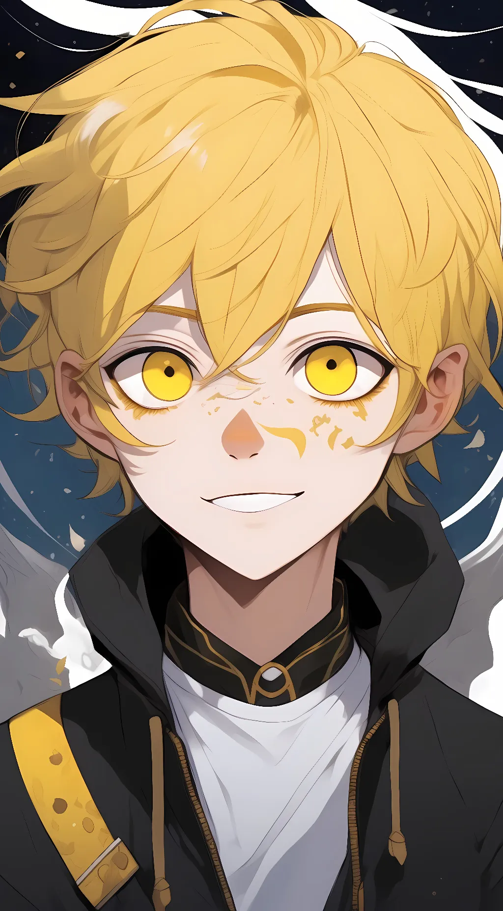 ai character: Sun drop background